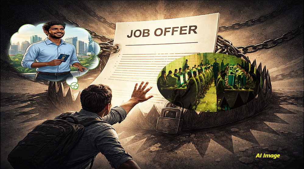 Fraud Alert: Dream Job or Digital Trap? How Lucrative Overseas Offers Are Turning Indians into Bonded Cyber Slaves
