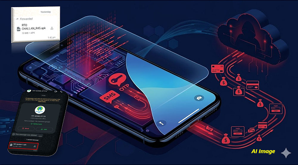 Fraud Alert: From e-Challan, Gas Bill Updates to APK Traps — How Malware Scams Are Draining Bank Accounts