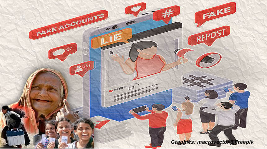 Fraud Alert: True Lies on Social Media During Elections