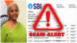 Fraud Alert: FM Nirmala Sitharaman’s Name, ToI’s Webdesign in Online Ponzi Scam!