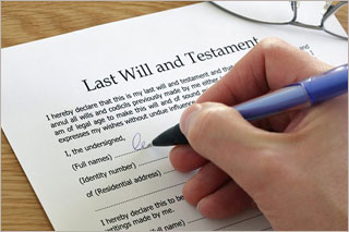 Sample Format of A Will