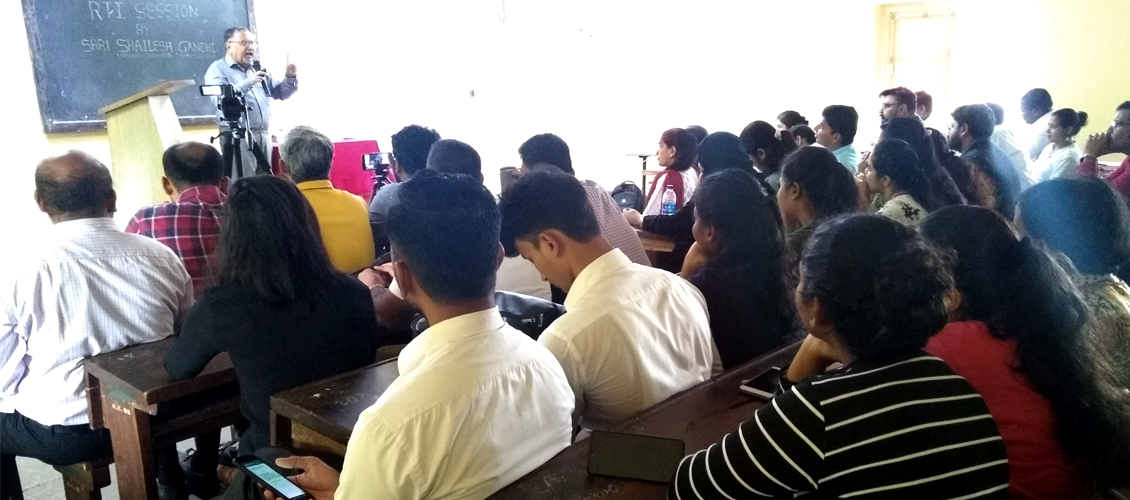 RTI Workshop for students of New Law College