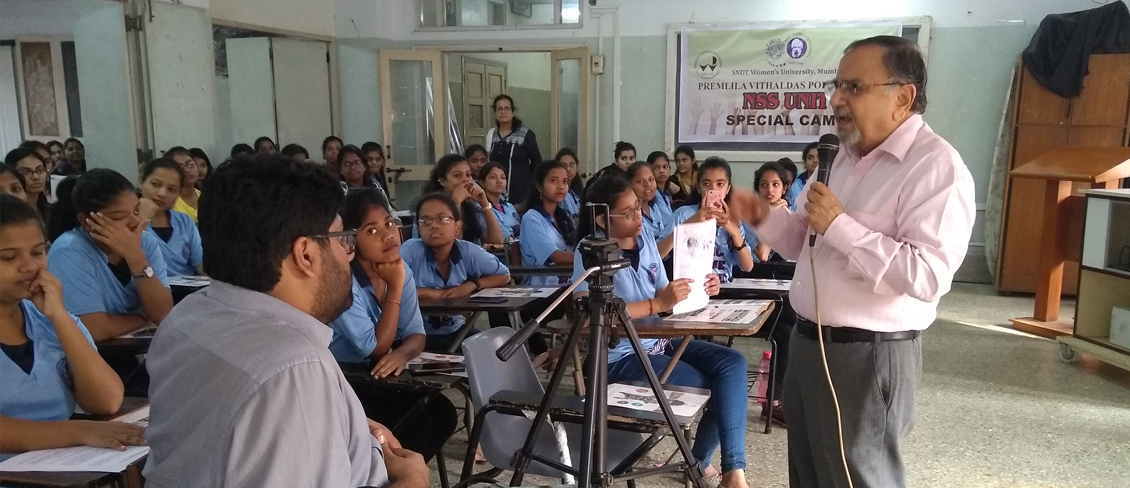 RTI Session for Students of SNDT College Shailesh Gandhi