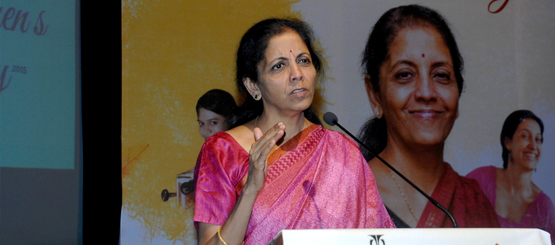 "Women are no longer proxies," says Nirmala Sitharaman