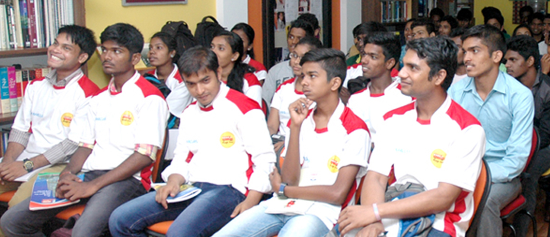 Basic financial literacy session for students from Magic Bus & Bombay Community Public Trust