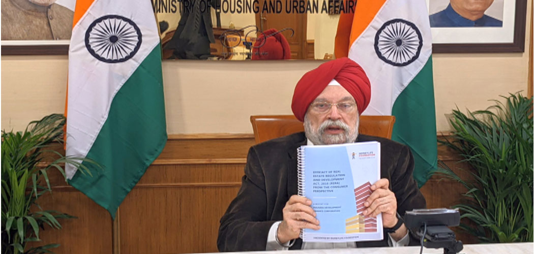“Let Us Have a Central Database for Real Estate Sector with Access to all Stakeholders for Maximum Transparency”- Hardeep Singh Puri