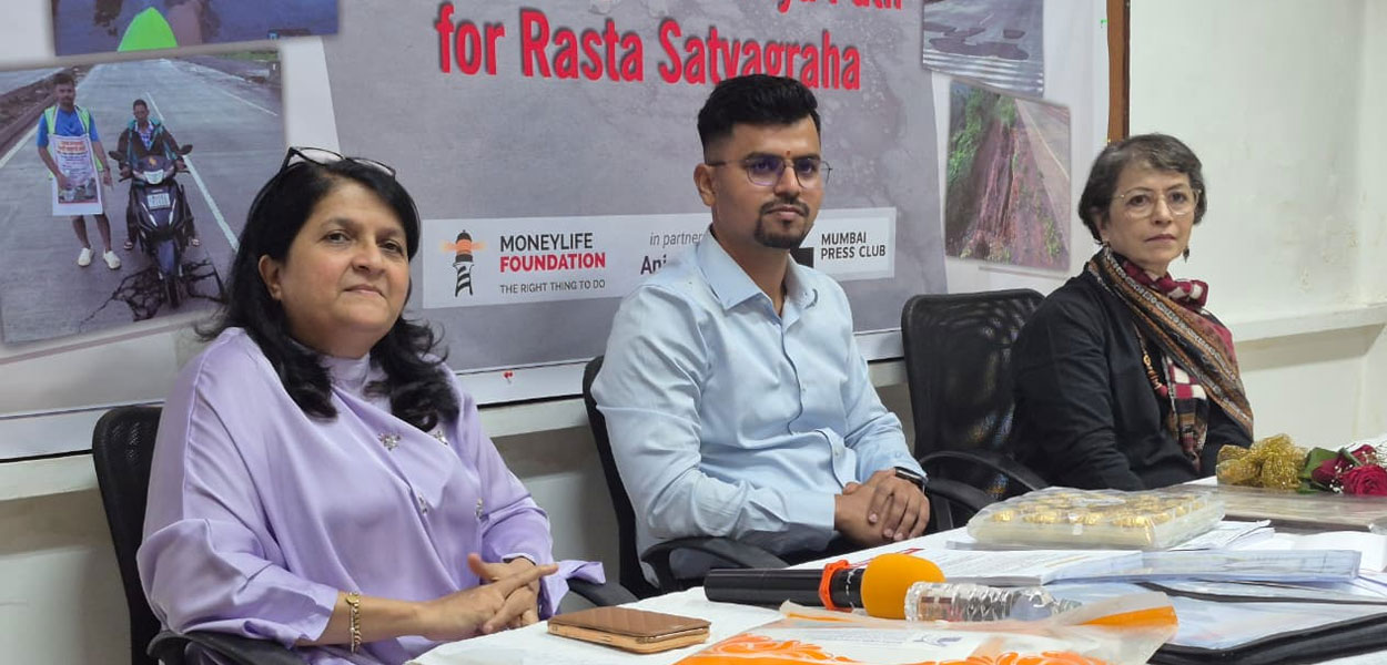 Citizen Audit of Mumbai–Goa Highway: Chaitanya Patil Felicitated for 490-km Rasta Satyagraha on NH-66 Safety Gaps