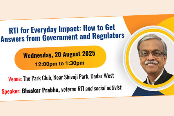 RTI for Everyday Impact: How to Get Answers from Government and Regulators