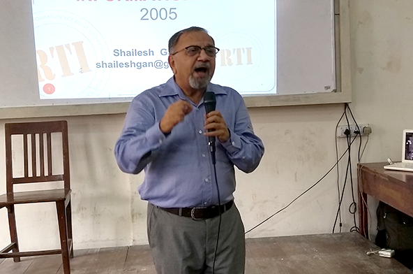 RTI Workshop for Students of Jai Hind College