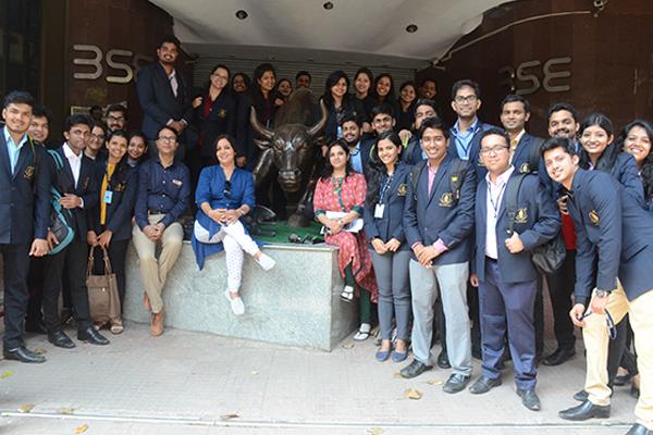 MBA Students Get To See the Historic BSE