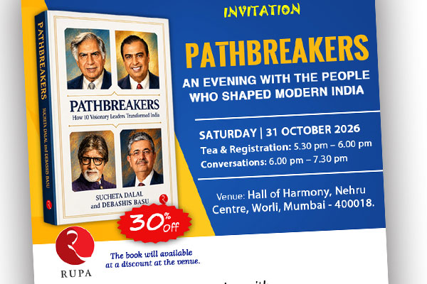 Pathbreakers: An evening with the people who shaped modern India